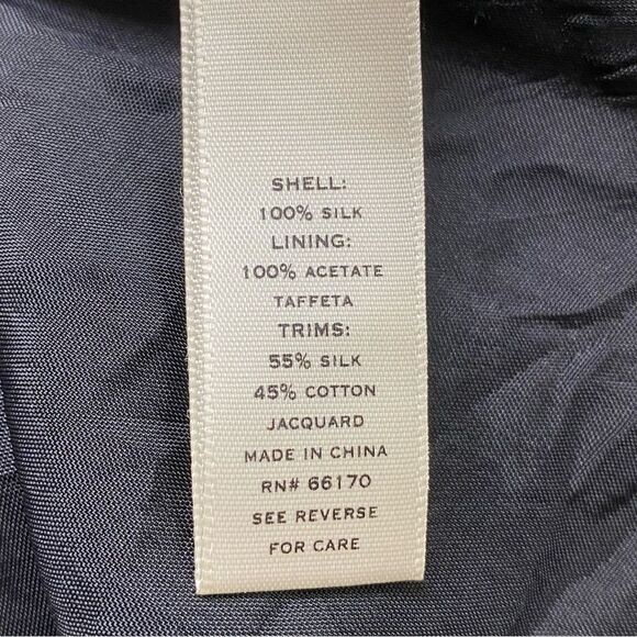 ANTHROPOLOGIE MOULINETTE SOEURS 100% SILL DRESS - Picture 14 of 15